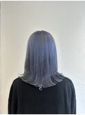 【Rina】ラベンダーミルクティー/黒髪/ボブルフ/茅ヶ崎