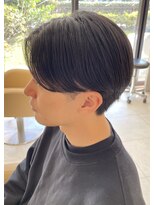 カインド 南青山(hair&make up KIND) 刈り上げセンターパートニュアンスデザイン刈り上げショート