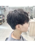 【Ash高幡不動×巖本】ハンサムショート×スパイラルパーマ