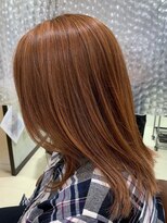 アズール 草加(azule)&nbsp;オレンジ　ハイライトカラー