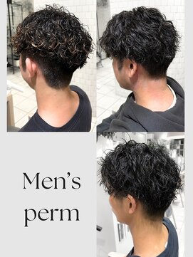 エムプラス センター北(M.plus) メンズパーマ/ツイストスパイラルパーマ/ニュアンスパーマ