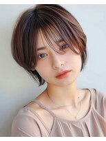 ゴカンムード(Gokan mood)&nbsp;ハイライトバレイヤージュダブルカラーショートカット30代40代