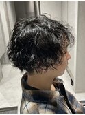 【波巻きスパイラル】マッシュ/メンズパーマ/メンズカット/池袋