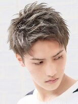 ハレ ヘアサロン(Hale hair salon)&nbsp;【Hale】ブルーブラックNo3043韓国マッシュスパイキーショート