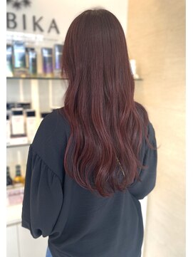 ヒビカ(HIBIKA) 夏カラー　ピンクブラウン