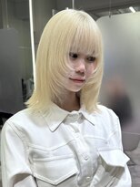 ジェム(GEM) 《yuna》艶White blonde☆