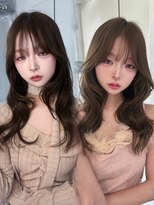 ロンドエニカ 大宮(Lond enika) ミニウルフレイヤーカット顔周り前髪韓国ショートボブ/大宮