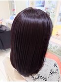 オイルグロスカラー01[大人可愛いセミディ小顔30代40代50代]