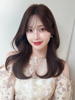 アフロート エル 大阪(AFLOAT L)&nbsp;【小顔見せワンホンヘア×ココアブラウン】でトレンド感たっぷり