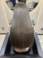 ルノン シェリー(LUNON cheliy)&nbsp;ホワイトグレージュミニウルフチェリーブラウンデジタルパーマ