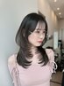【隅野指名限定】韓国風ハッシュカット＋水素ケアカラー＋うる艶TR