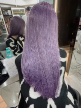 ラピス 渋谷本店(Lapis) パープル/ホワイトグレージュ/ミニウルフ/チェリーブラウン