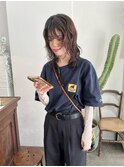 ミディアムレイヤー　パーマ