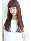 【ROSE】髪質改善＿ワイドバング＿ラベンダーカラー
