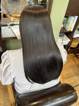 ロータスヘアーデザイン(Lotus Hair Design) 【lotus　下枝】ブリーチなし/6トーン/ビターブラウン