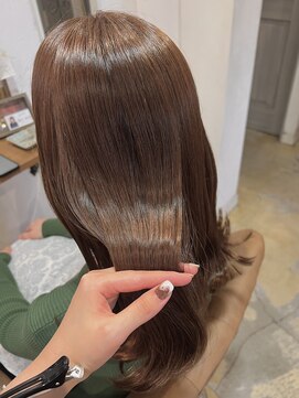 セライロ 千葉(celilo) 髪質改善カラー  モカブラウン【momoka】