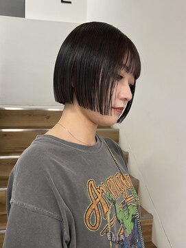 ヨーク(YOKE) 切りっぱなしボブ大人ボブレイヤーボブ髪質改善