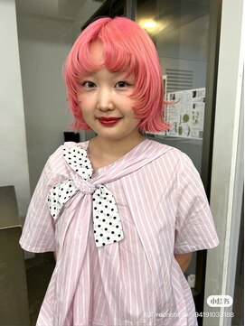 レコ 渋谷(LECO) ネオンベビーピンクハイトーンケアブリーチ