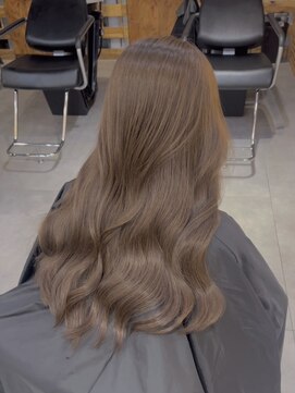 エトバイイオエ(et by ioe) 黒髪/ボブルフ/ネビージュ/小顔/ワンレン/髪質改善/グレージュ