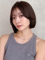 アグノス 青山(Agnos)&nbsp;フェイスフレーミングセミディナチュラルカール薄めバング