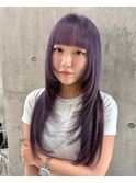 メルティカラー/フェミニンロング/似合わせカット