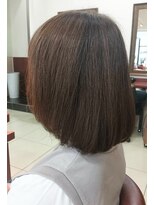 ヘアークリアー 川口鳩ケ谷&nbsp;自然なツヤと上品さ漂うナチュラルボブ