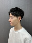 くせ毛を活かしたショート【理容室】品川/大森/天空橋/メンズ