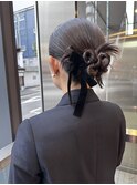 【藤岡】艶タイト × ツイストシニヨン