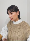 似合わせカット/大人ガーリー/ダークアッシュ【千葉/千葉駅】