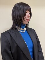 ヒントステーション(HINTSTATION)&nbsp;〈浅草 半個室〉顔まわりカット／ハッシュカット