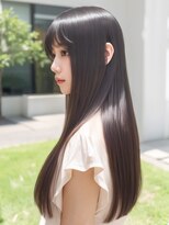 クラン(clan)&nbsp;イメチェンヘアスタイル 、ピンクベージュ、前髪カタログ