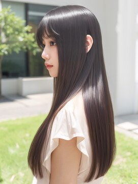 クラン(clan) イメチェンヘアスタイル 、ピンクベージュ、前髪カタログ