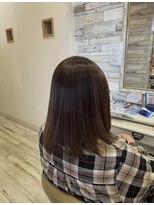 フゥカ 売市店(fuka)&nbsp;ミディアムボブ×髪質改善トリートメント