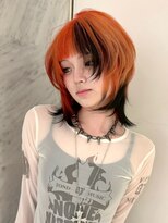 ヌル 原宿店(Null) セクションカラー/ブリーチデザインカラー/ルーツカラー/ウルフ