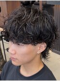 波巻きスパイラル栄レイヤーマッシュスタイル