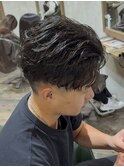 【庄内店/メンズカット】ツイスパ×センターパート