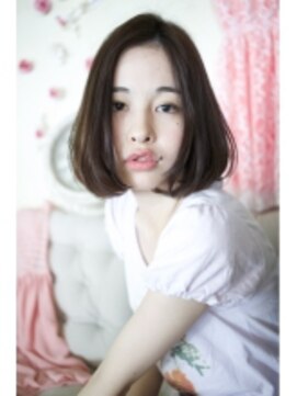 マノン バイ エイチ(MANON by H) 《MANON》ワンレンボブ×グレイアッシュ