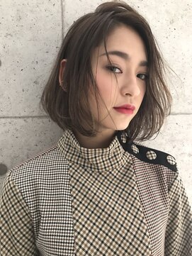 アヴァンス 京橋店(AVANCE) シースルーウェットラフカール重軽質感ボブフレンチレディ