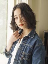 ネイビー(NAVY)&nbsp;ニュアンスボブ