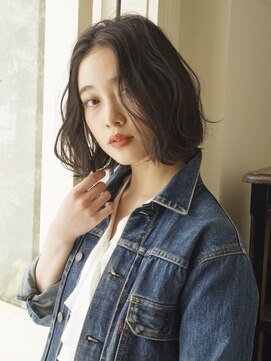 ネイビー(NAVY) ニュアンスボブ