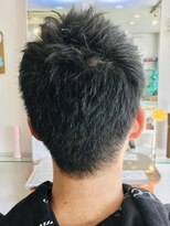 バグース ヘアーメイク アクシス(BAGUS hair make axis)&nbsp;ツーブロック×アップバンク
