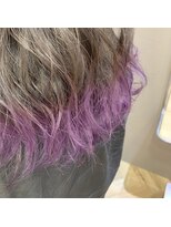 ジーナ 札幌(Zina)&nbsp;【Zina SAPPORO】グラデーションカラー、裾カラー、バイオレット