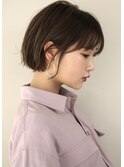 手入れ簡単　小顔　ボブ　ミニボブ