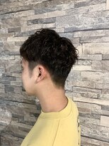 ヘアーサロン モンクール(hairsalon mon'coeur) メンズ☆ ≪ 爽やかツーブロック × 束感パーマ ≫ 