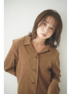 ソワンドゥブレス 大日店 (soin de brace) ニュアンスカラー外ハネショート