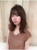 【MU-SE守山店】小顔外ハネセミディ