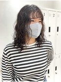 カジュアルパーマスタイル_前髪パーマ【GRAFF銀座】