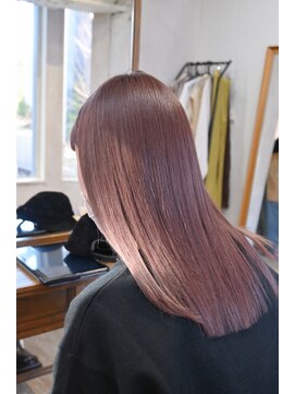 アリー 原宿 表参道(ALLY) 【ALLY 濱田】ピンクベージュ 20代/30代/40代