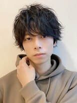 バイフィフス 原宿/表参道(by fifth)&nbsp;ニュアンスパーマ無造作パーママッシュウルフショートウルフ