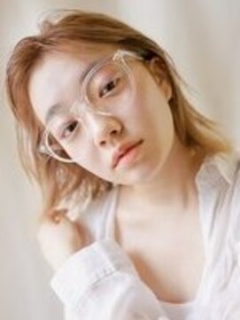 ネウィ 天王寺(newi) ◆キャラメルベージュ/鎖骨ミディアム